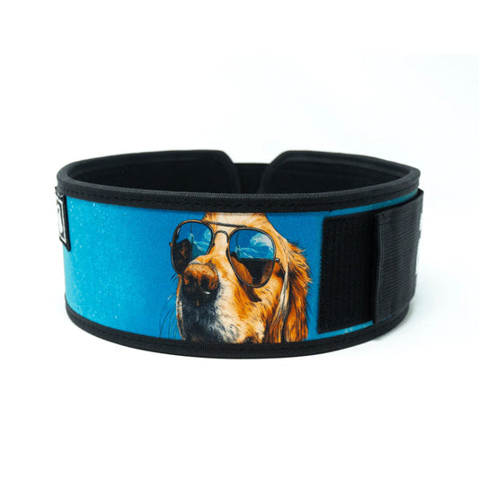 4" Weightlifting Belt | Golden Retriever 1000