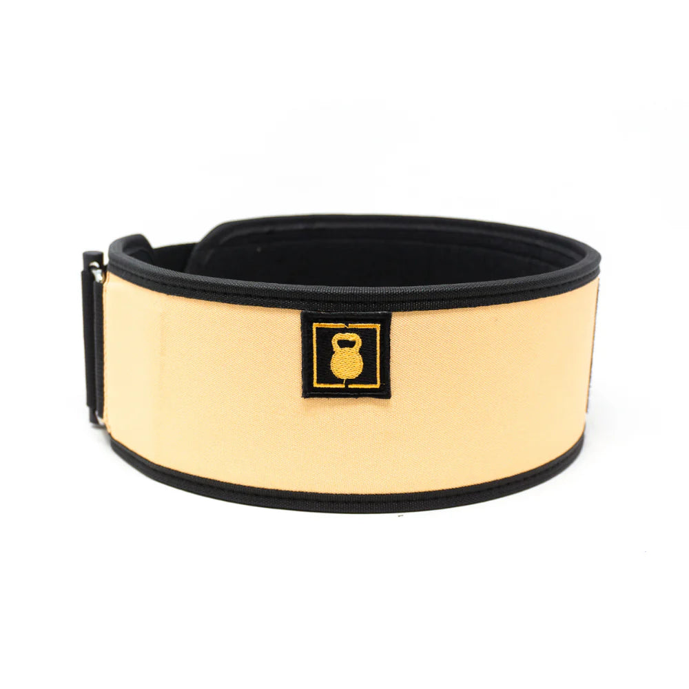 4" Weightlifting Belt | Creamsicle