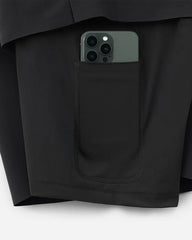 Interval Short | Zwart "Micro X"