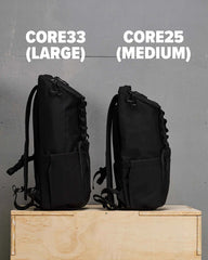 KNKG CORE BACKPACK | Black