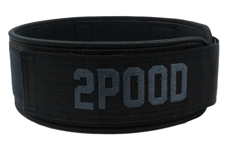 2POOD Kvika Belt logo klittenband