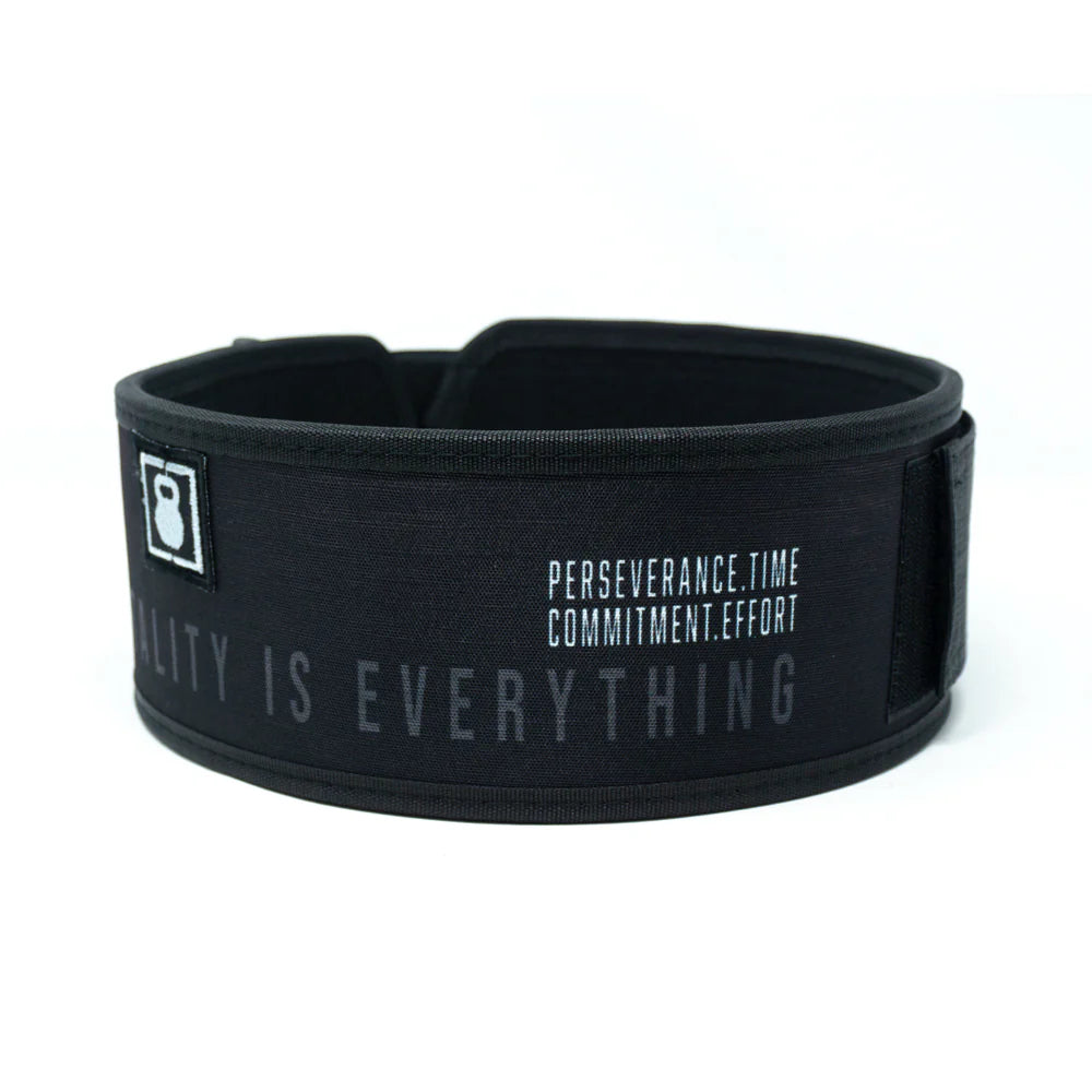 4" Weightlifting Belt | Mentality is Everything