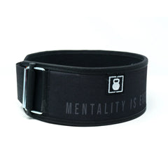 4" Weightlifting Belt | Mentality is Everything