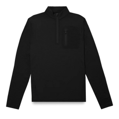 Over Zip - Zwart