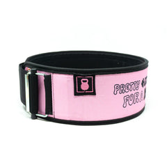 4" Weightlifting Belt | Pretty Strong for a Mom Pink