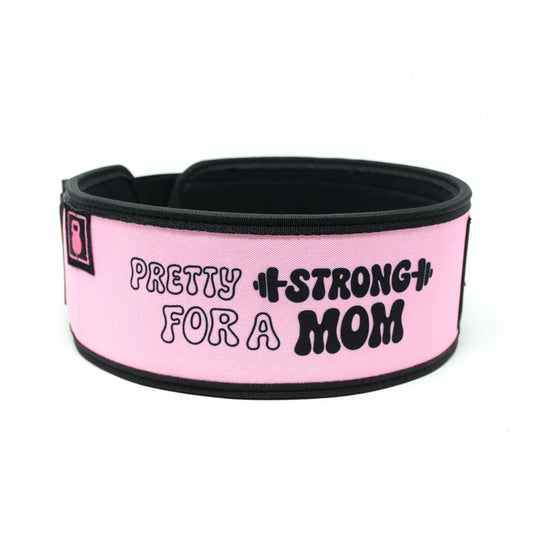 4" Weightlifting Belt | Pretty Strong for a Mom Pink 1000