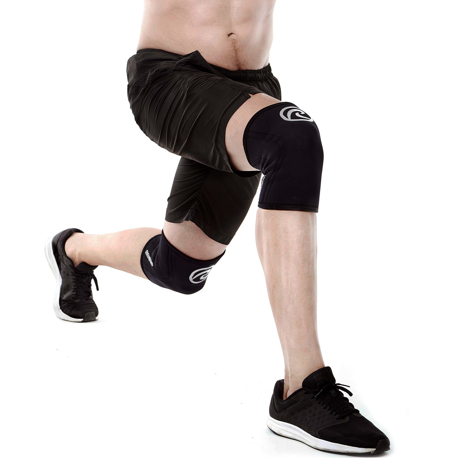 Rehband Knee sleeve zilver in lunge