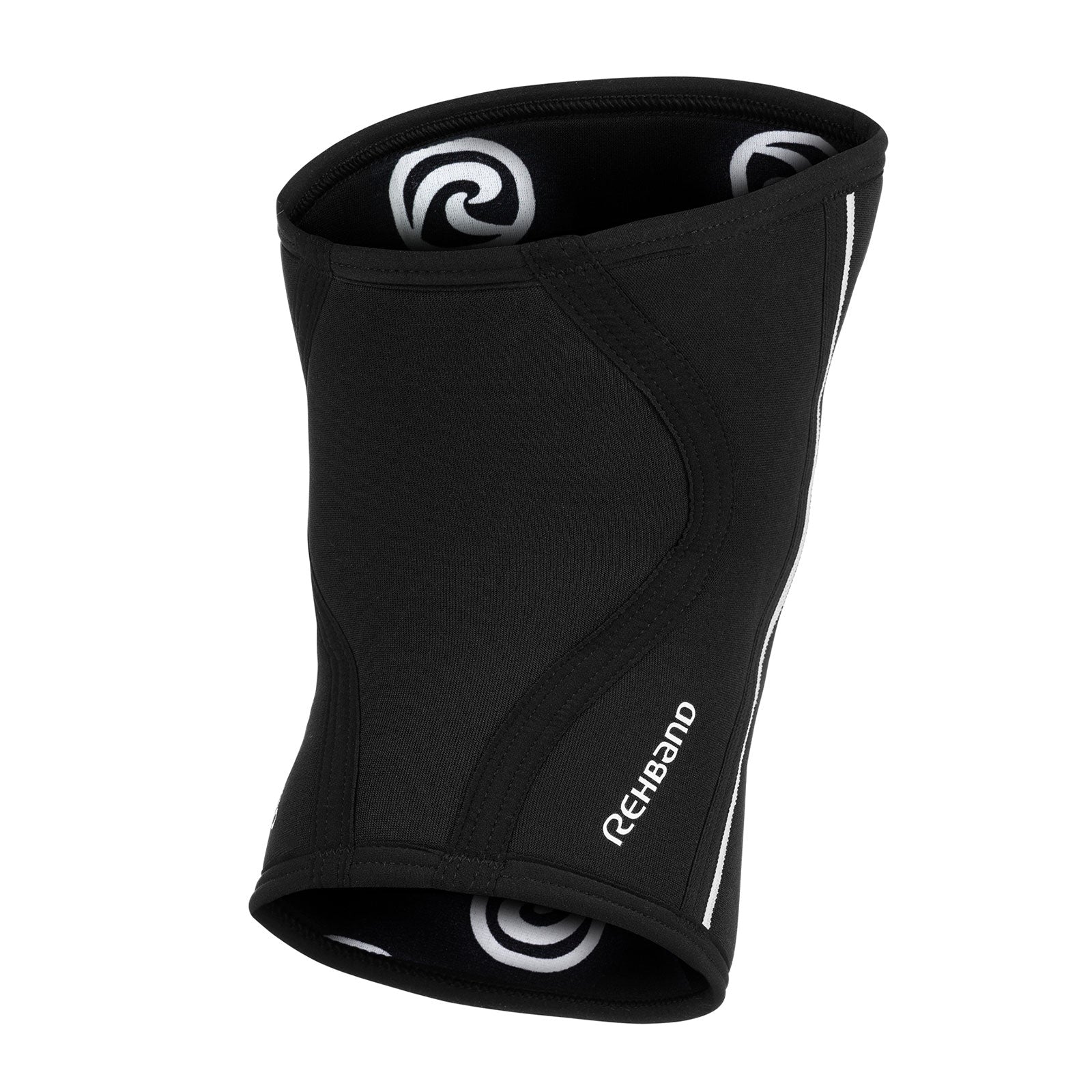 Rehband Knee sleeve zwart achterkant