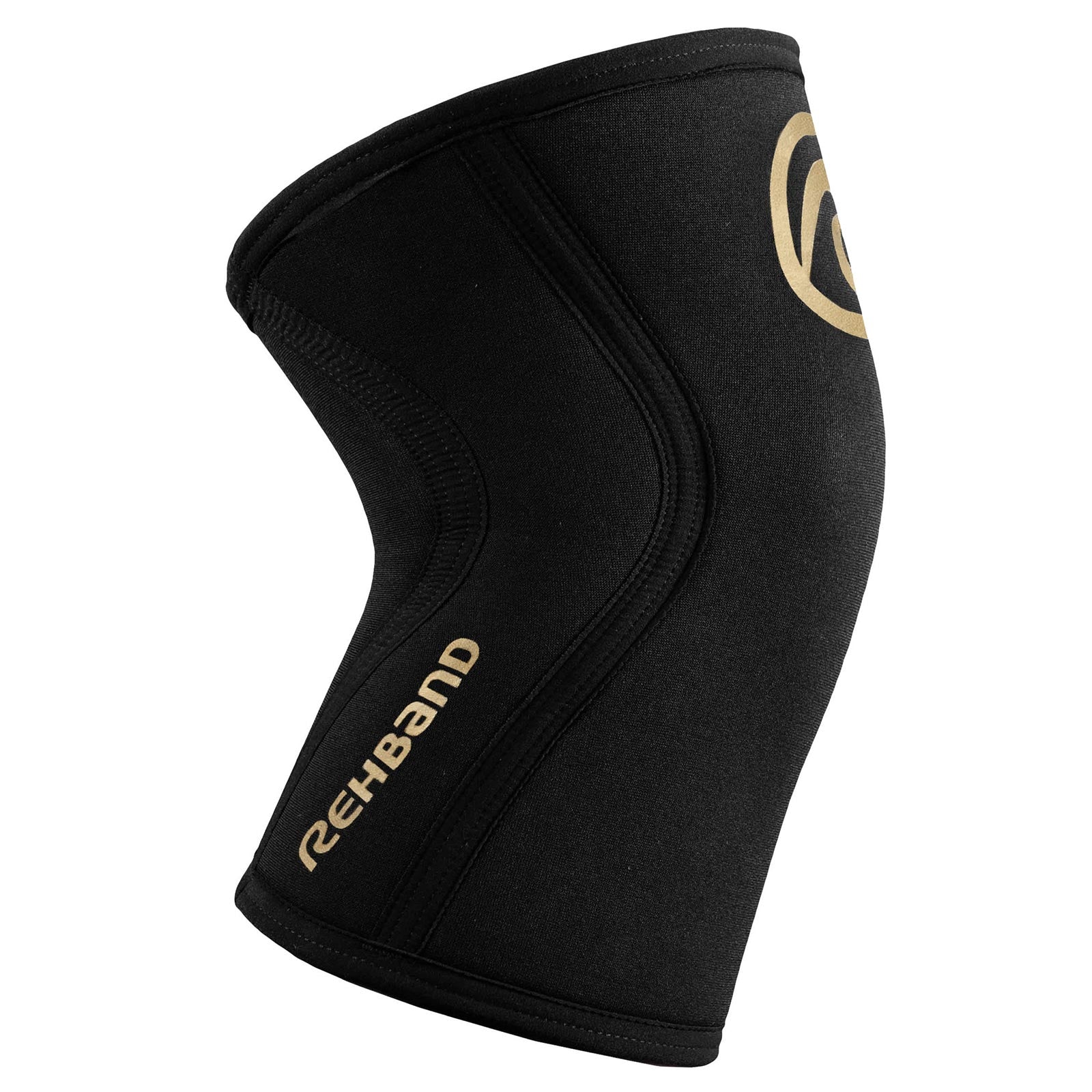 Rehband Knee sleeve goud zijkant