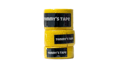 Tommy's Tape Geel alle drie gestapelt