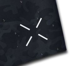 Ten Thousand interval short Camo logo en vocht afstotende stof