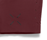 Ten Thousand interval short Maroon logo plus ventilatie 