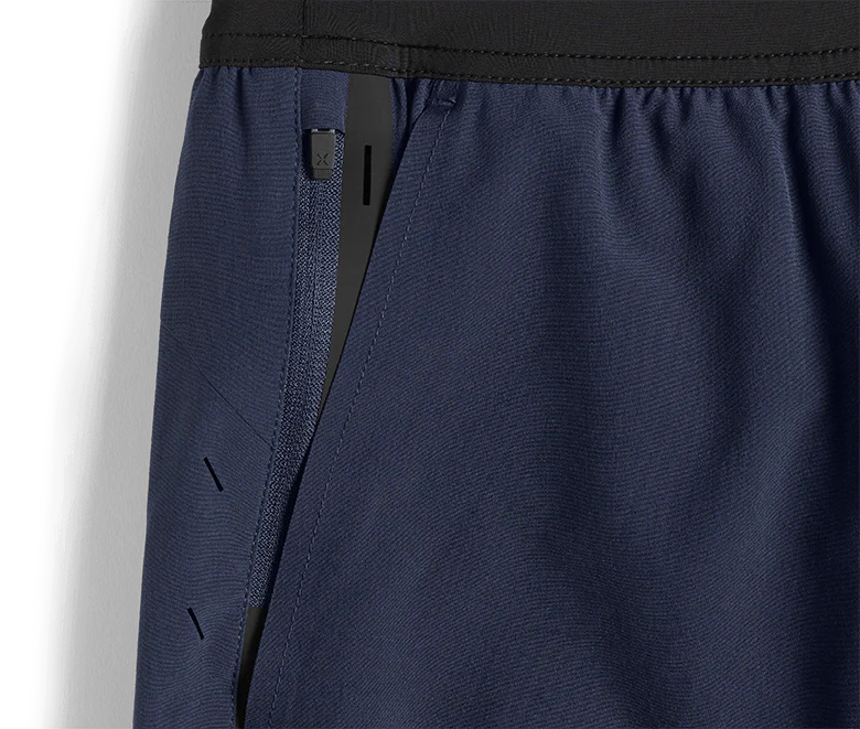 Ten Thousand interval short navy broekzak