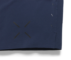 Ten Thousand interval short navy logo en vertilatie